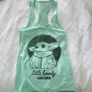 Disney Mandalorian Baby Yoda Tank Top